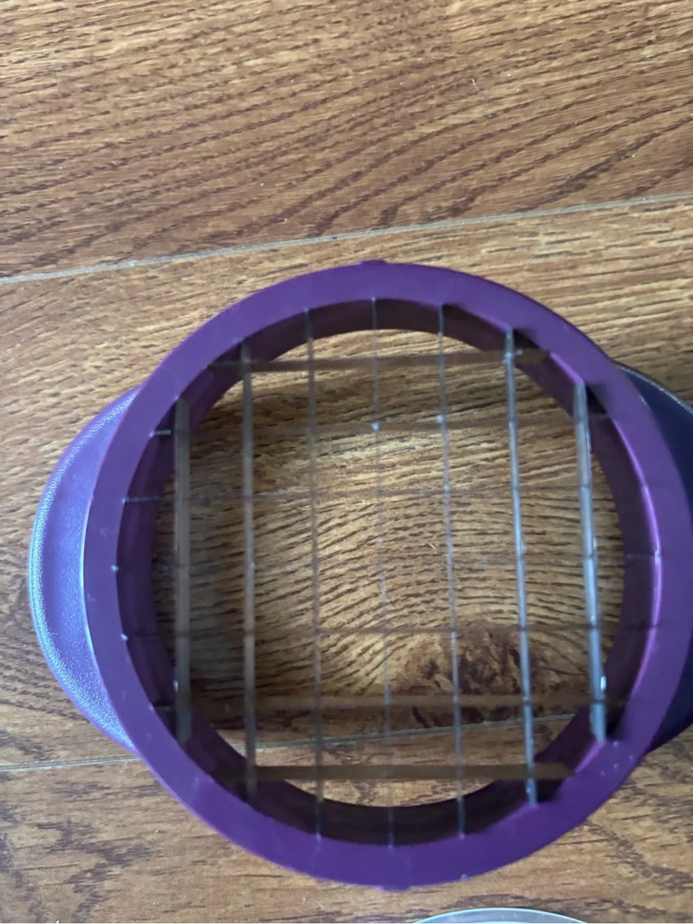 Purple Potato/Vegetable/onion Dicer with Clear Safety Cover